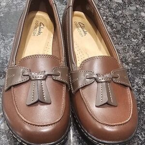 Clarks Women's Brown Loafers